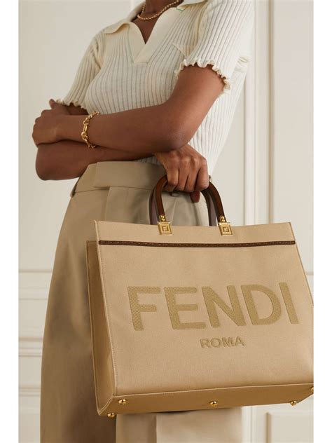 fendi bags summer 2018|Fendi tote bag canvas.